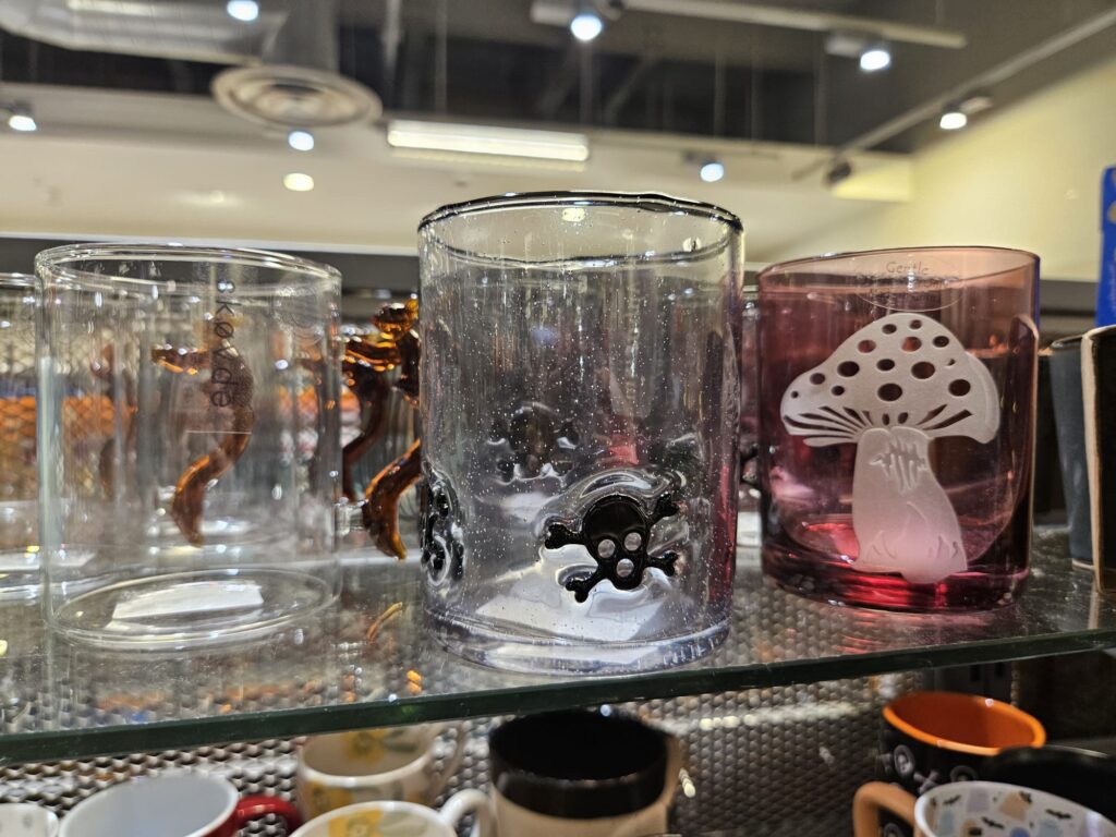 Halloween dupe for the Anthropologie icon juice glass at TK Maxx